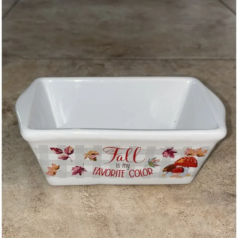 ROYAL NORFOLK Mini Ceramic Baking‎ Loaf Dish 5